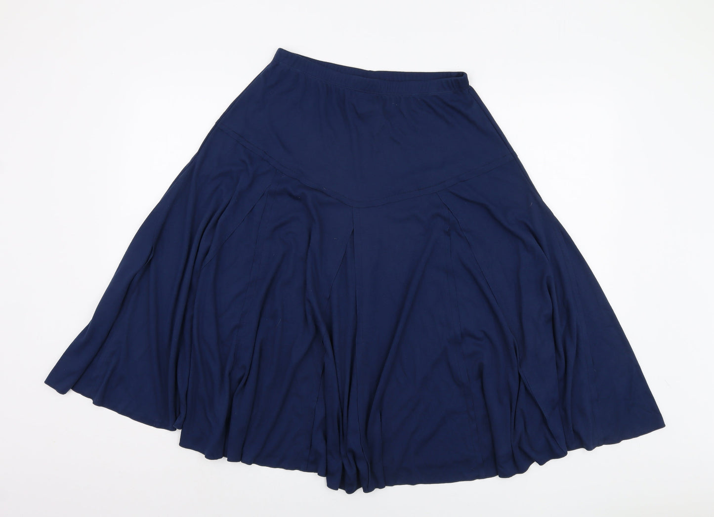 Damart Women's Blue A-Line Skirt Size 12