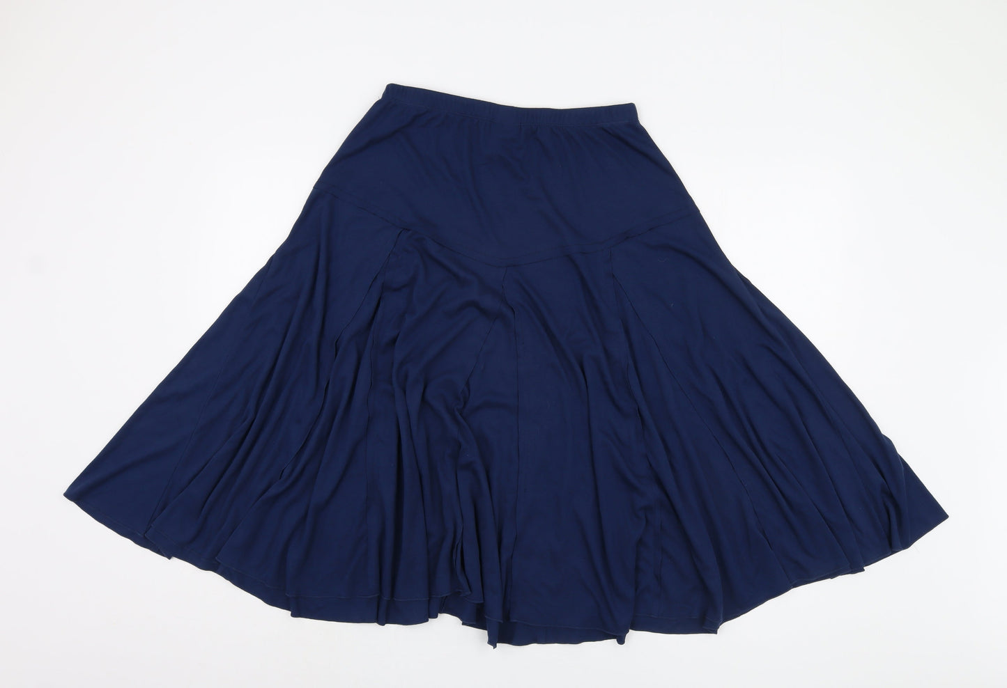 Damart Women's Blue A-Line Skirt Size 12