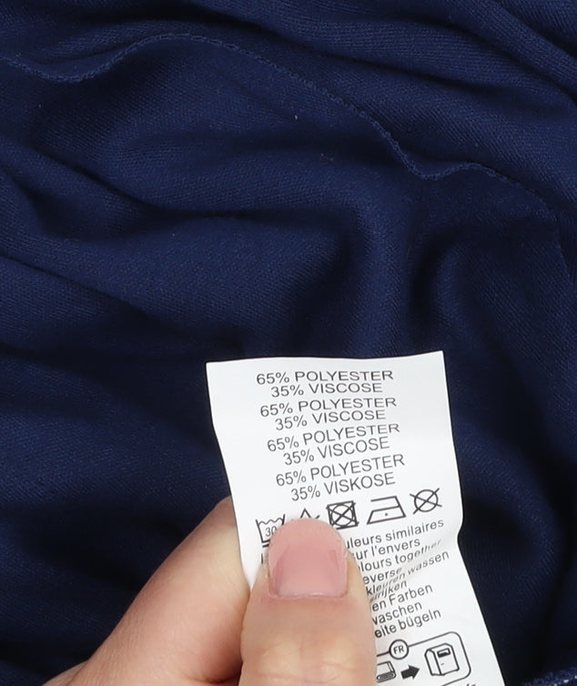 Damart Women's Blue A-Line Skirt Size 12