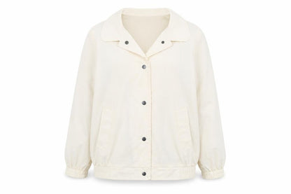 Womens UK Size 10 Damart Ivory Basic Jacket
