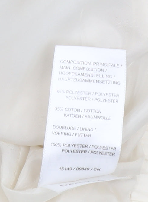 Damart Women’s Ivory Long Sleeve Jacket Size 10