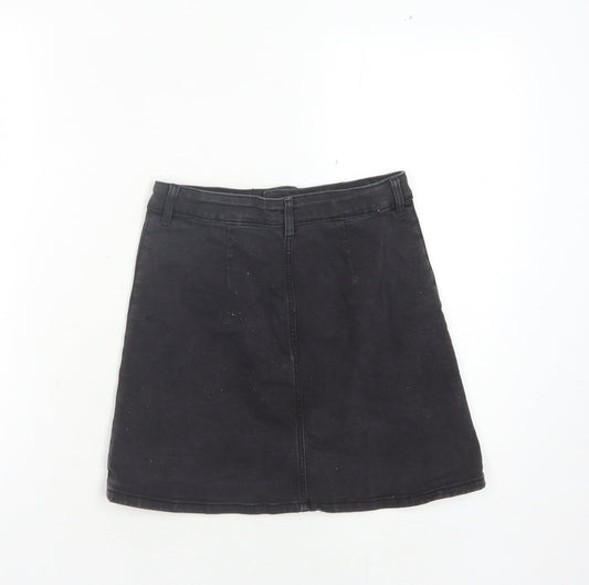 Black &Denim Girls Denim Skirt, Age 11-12 Years, A-Line Style