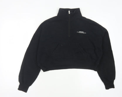 Hollister Women's Black XS Pullover Logo Sweatshirt