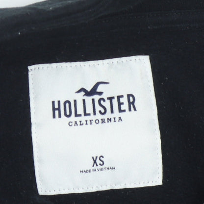 Hollister Women's Black XS Pullover Logo Sweatshirt