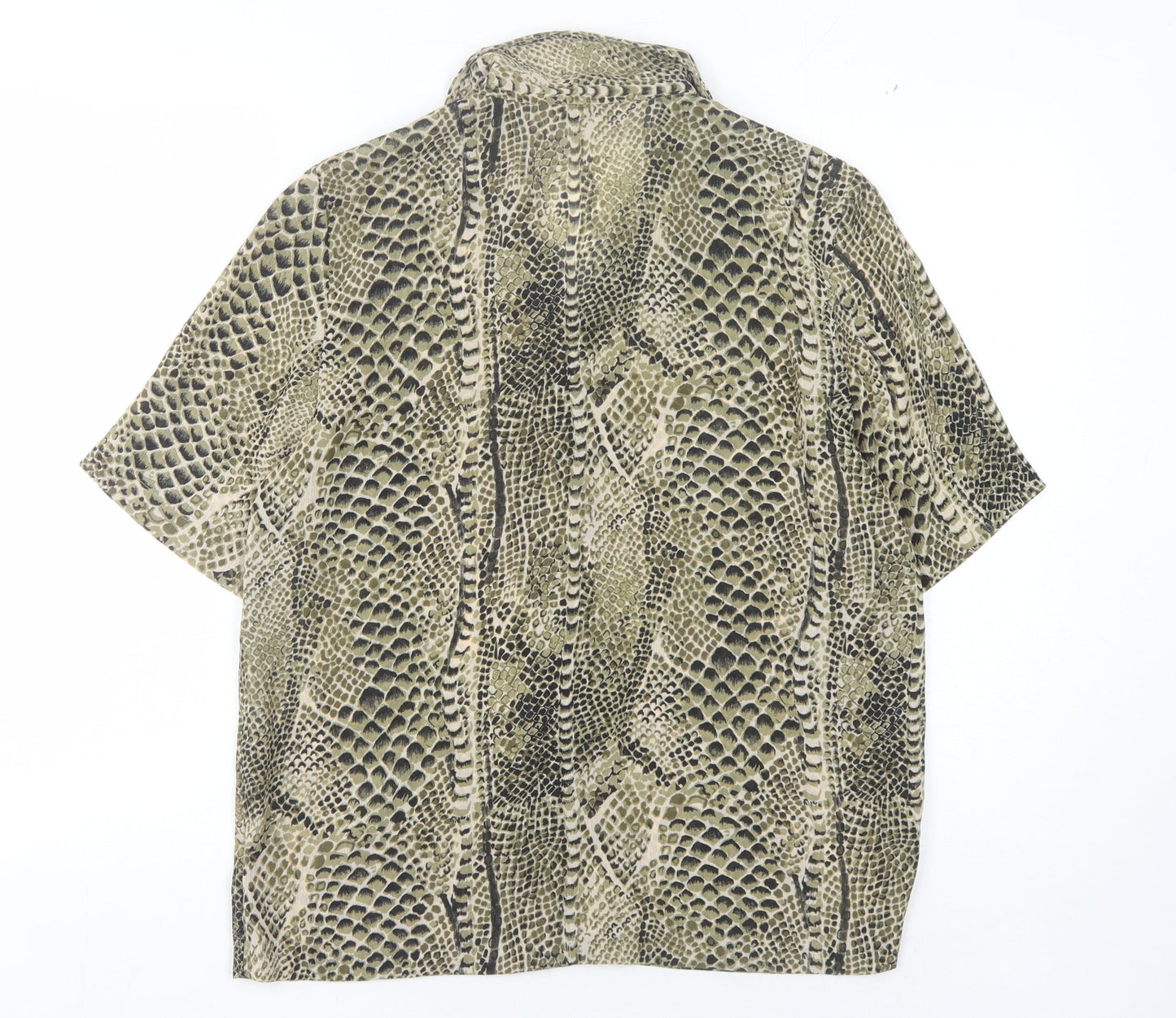 Womens UK Size 12 Berketex Multicoloured Basic Button-Up
