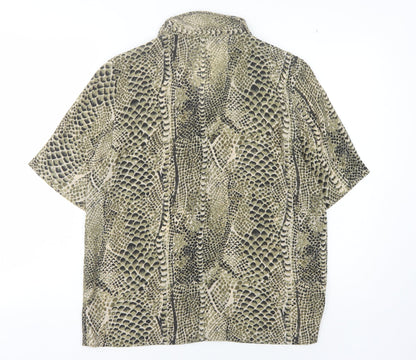 Womens UK Size 12 Berketex Multicoloured Basic Button-Up