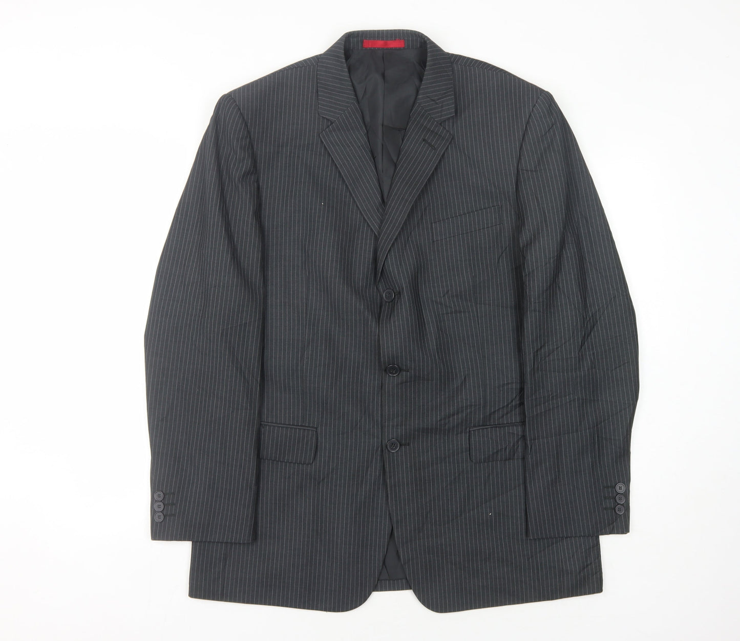 Mens UK Size 42 Burton Regular Grey Suit Jacket