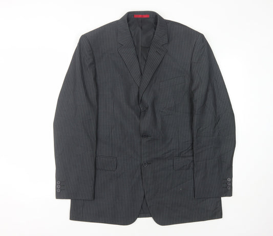 Mens UK Size 42 Burton Regular Grey Suit Jacket