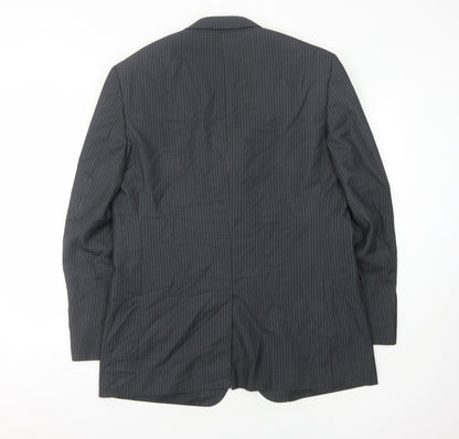 Mens UK Size 42 Burton Regular Grey Suit Jacket