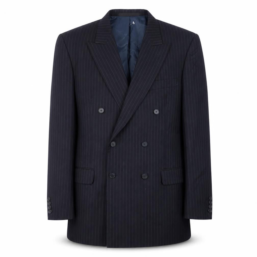 Mens UK Size 40 Marks and Spencer Regular Blue Suit Jacket