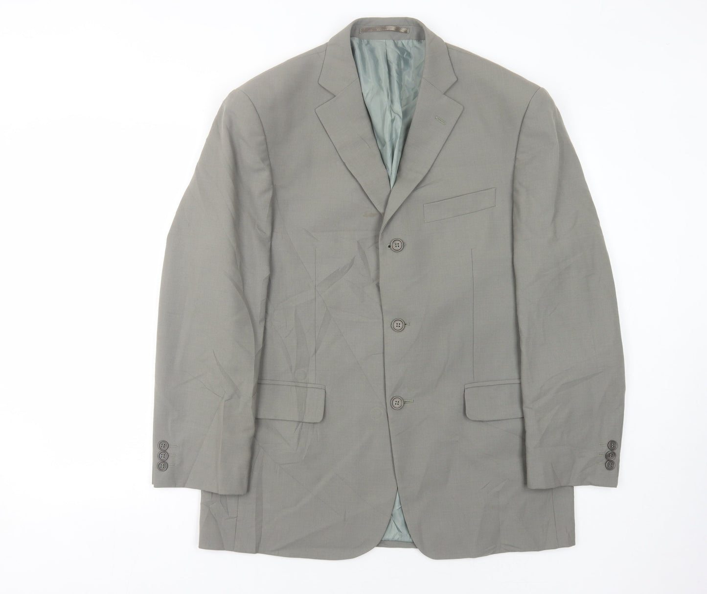 Mens UK Size 40 Marks and Spencer Regular Beige Suit Jacket