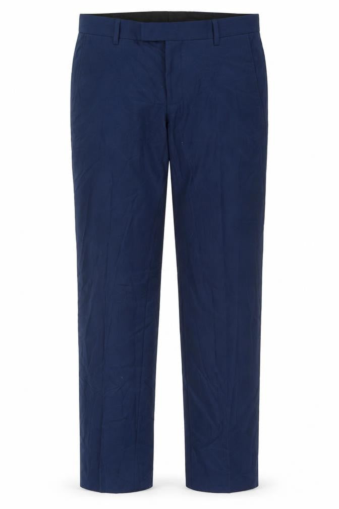 Mens UK Size 30 Unknown Regular Fit Formal Blue Trousers