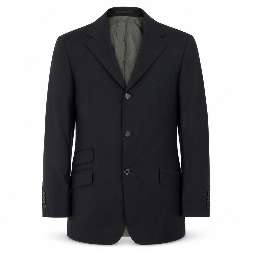 Mens UK Size 38 HUGO BOSS Regular Black Suit Jacket