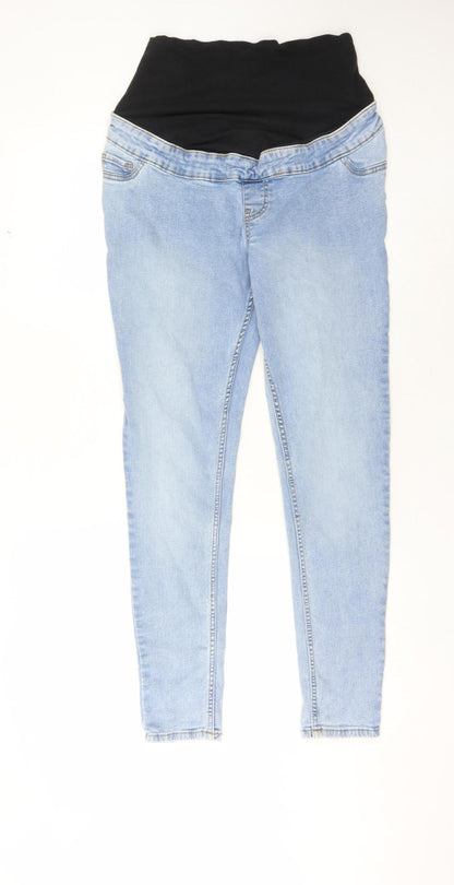 New Look Maternity Blue Jeggings - Size 12 Denim Comfort