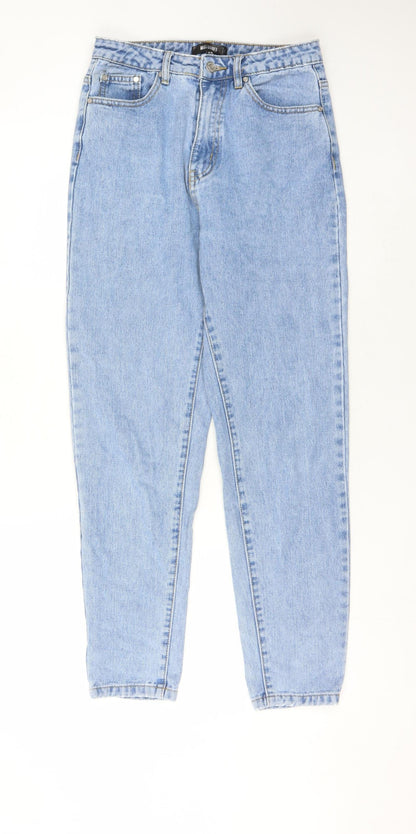 Missguided Women's Blue Light Wash Denim Jeans Size 8