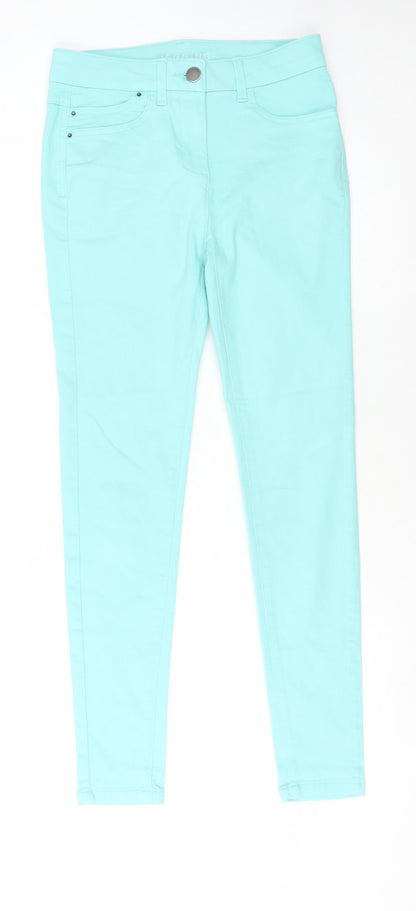 Womens UK Size M Marks and Spencer Regular Fit Jegging Blue Jeans