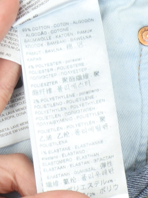 Levi's Men's Blue Slim Straight Jeans W34 L32