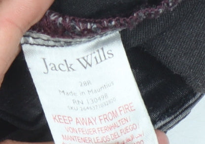 Jack Wills Men's Grey Skinny Jeans, 28 Waist, Slim Fit