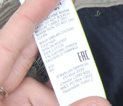 Marks and Spencer Men's Beige Corduroy Trousers