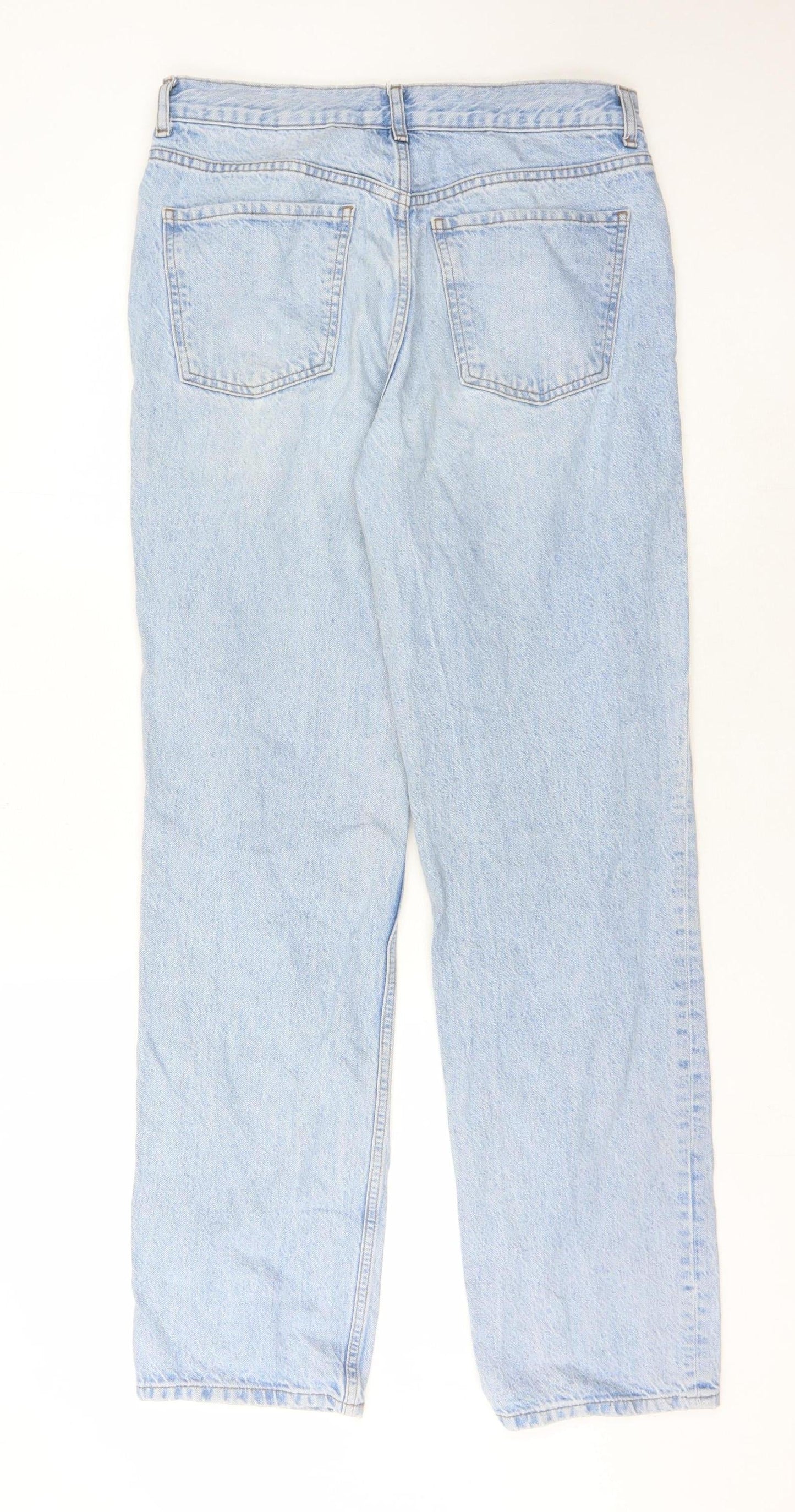 ASOS DESIGN Men's Blue Straight Jeans 30 Waist 32 Leg