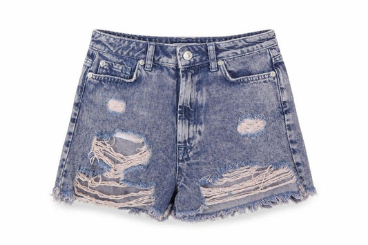 Womens UK Size 8 New Look Regular Fit Cut-Off Shorts