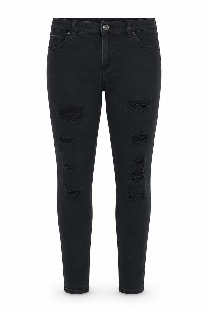 Womens UK Size 10 Topshop Slim Fit Skinny Black Jeans