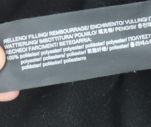 Pull & Bear Women's Black Puffer Jacket S