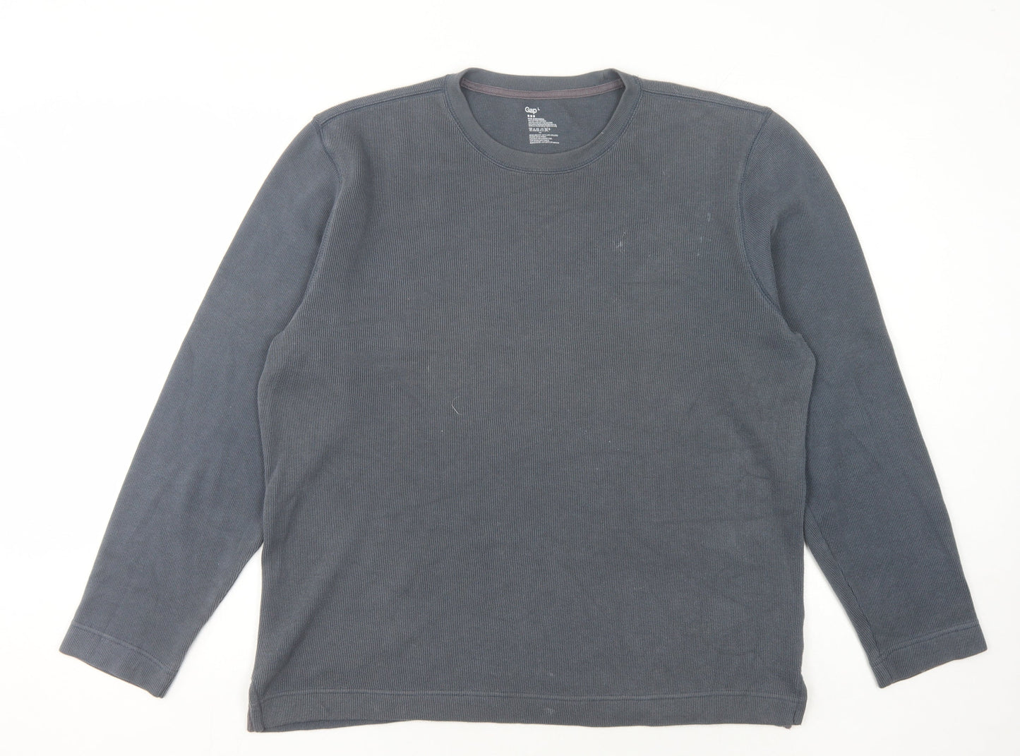 Gap Men's Grey Pullover Jumper Size L