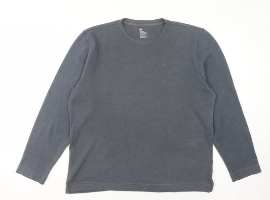 Gap Men's Grey Pullover Jumper Size L