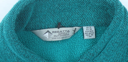 Regatta Women's Green Fleece Sweatshirt, Size 12