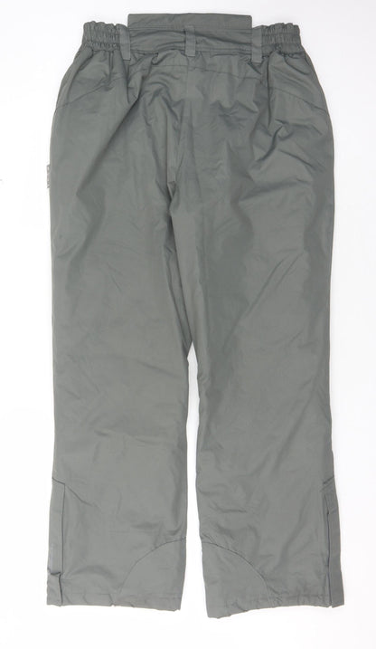 Mountain Warehouse Women's Grey Snow Pants, Size 14