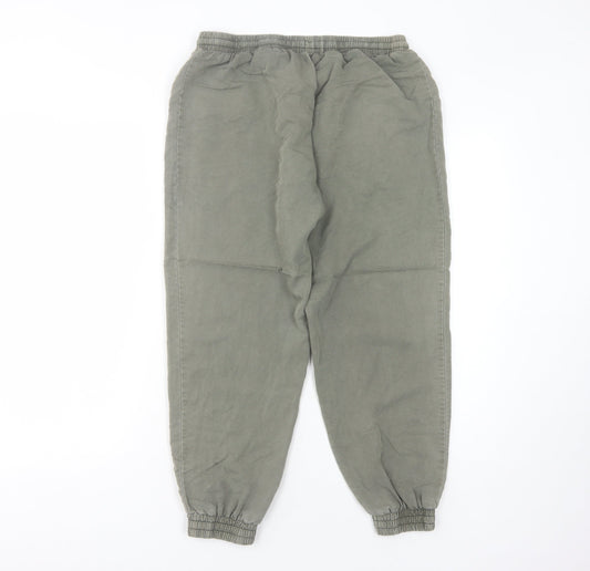Womens UK Size 10 Dorothy Perkins Relaxed Fit Jogger Green Trousers