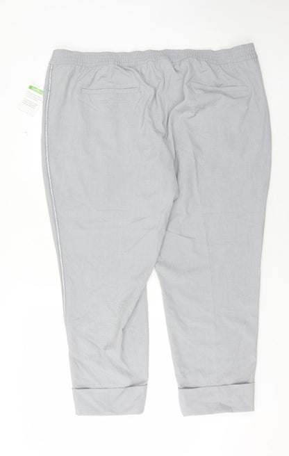 Hamburg Women's Grey Jogger Trousers 24 Plus
