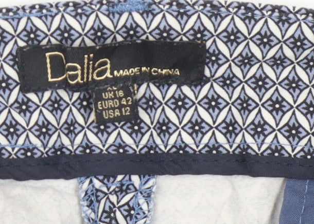 Womens UK Size 16 Dalia   Blue Trousers