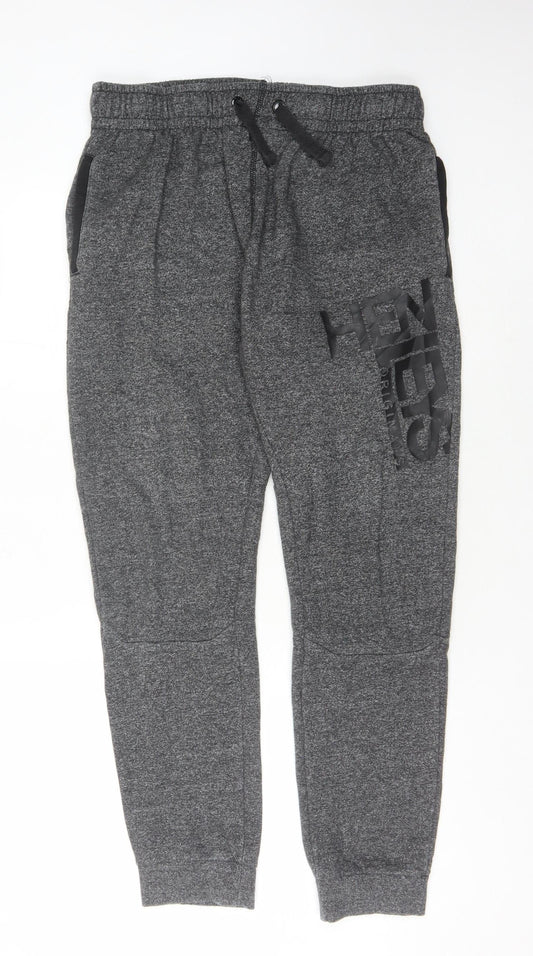 Henleys Men's Grey Joggers XL - Casual Tapered Fit