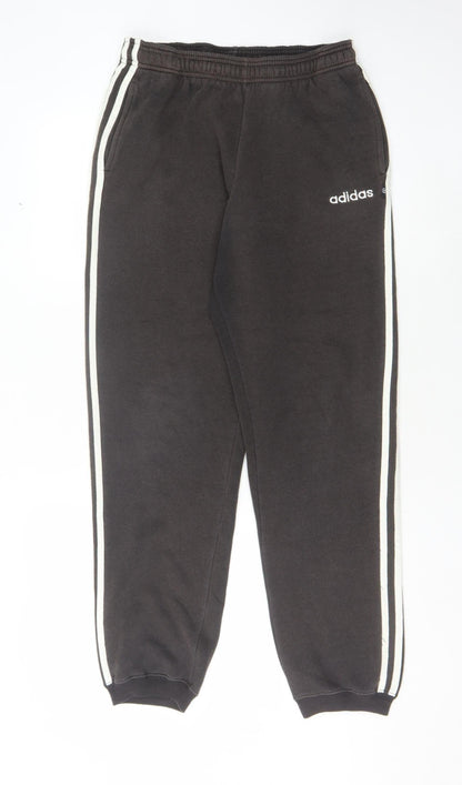 Adidas Men's Black Jogger Trousers Size 30