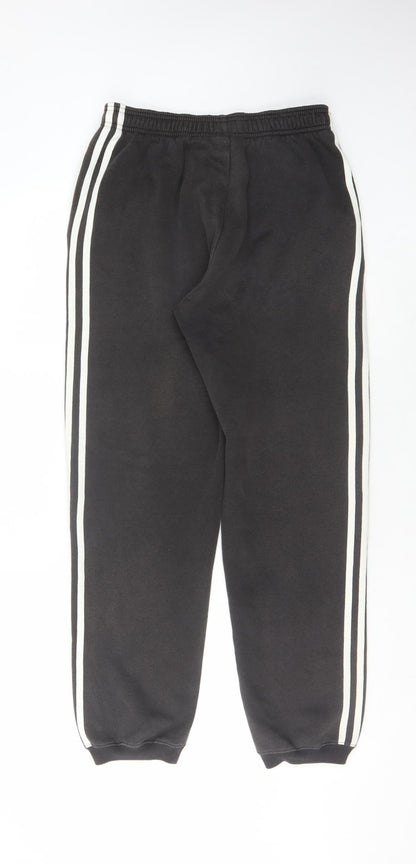 Adidas Men's Black Jogger Trousers Size 30
