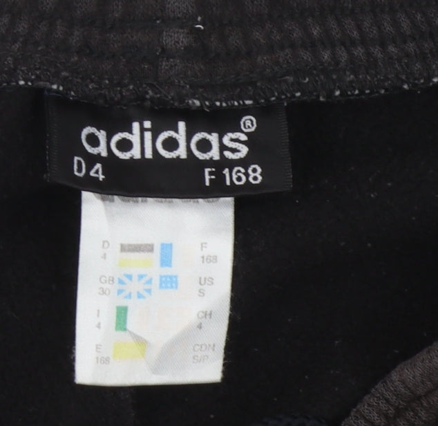 Adidas Men's Black Jogger Trousers Size 30