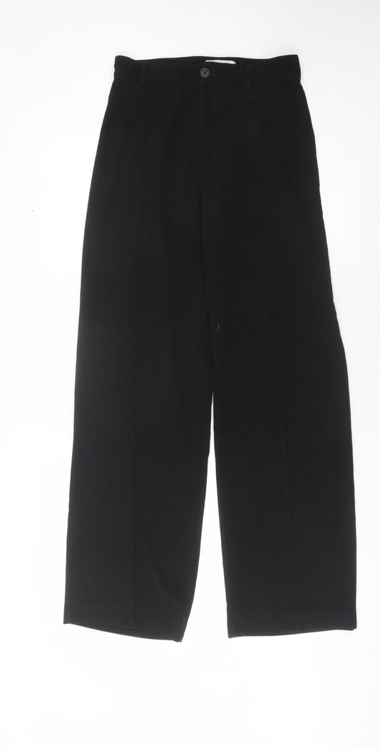 Womens UK Size L Pull & Bear   Black Trousers