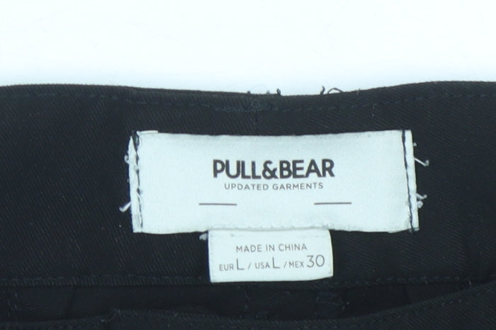Womens UK Size L Pull & Bear   Black Trousers