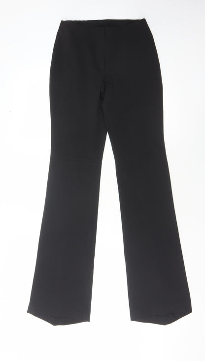 MNG Women's Black Flared Trousers UK 8