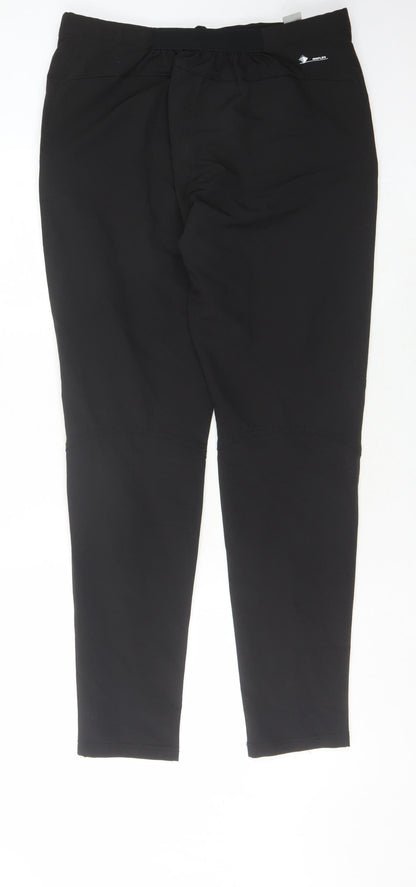 Regatta Women's Black Elastic Waist Trousers Size 14