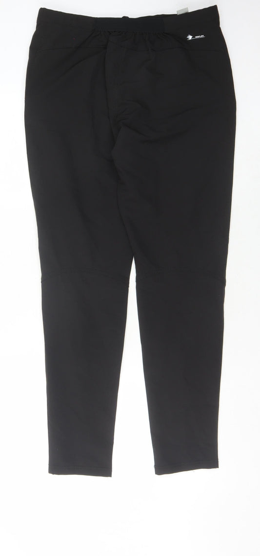 Regatta Women's Black Elastic Waist Trousers Size 14