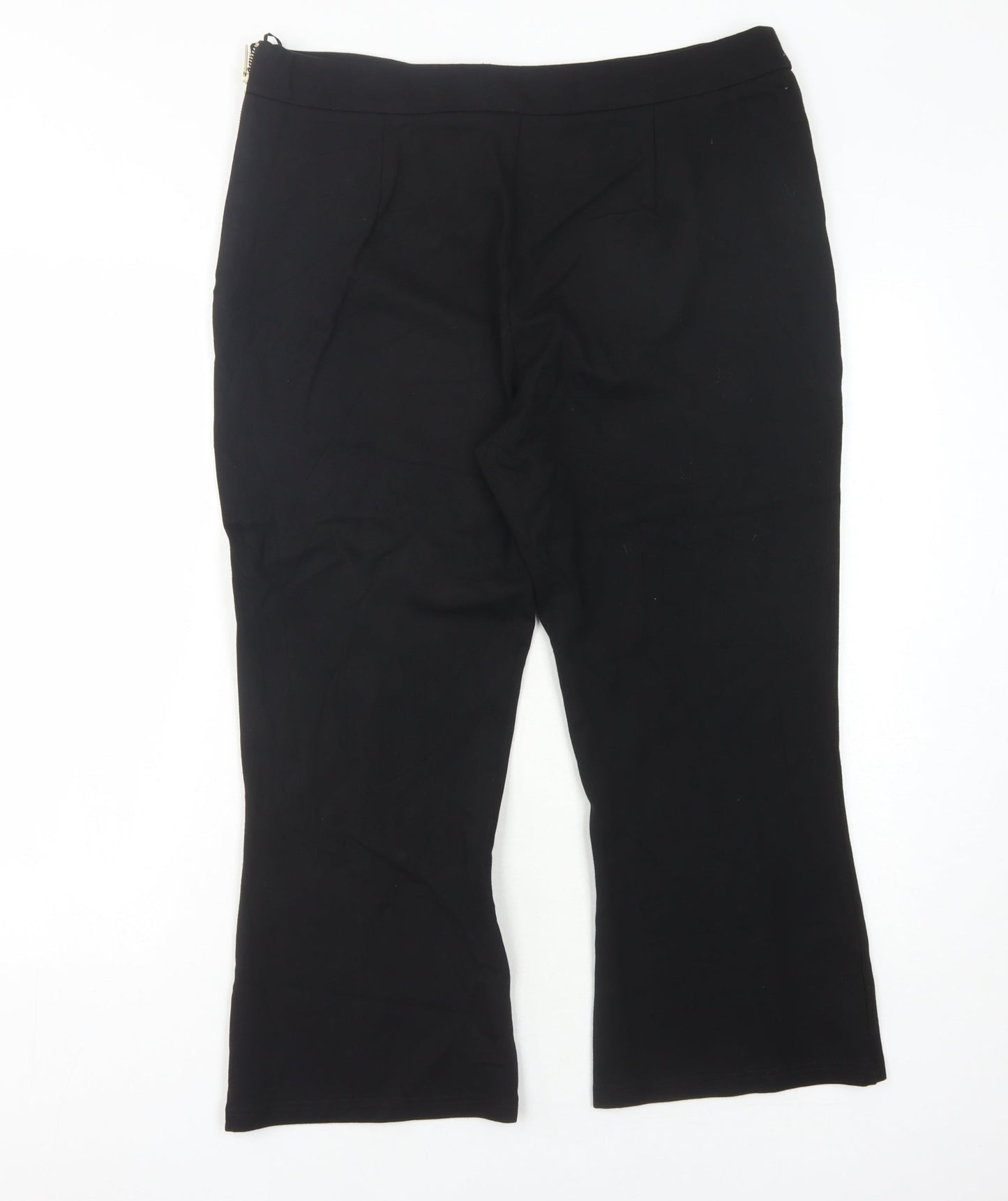 Mint Velvet Women's Black Trousers UK 16
