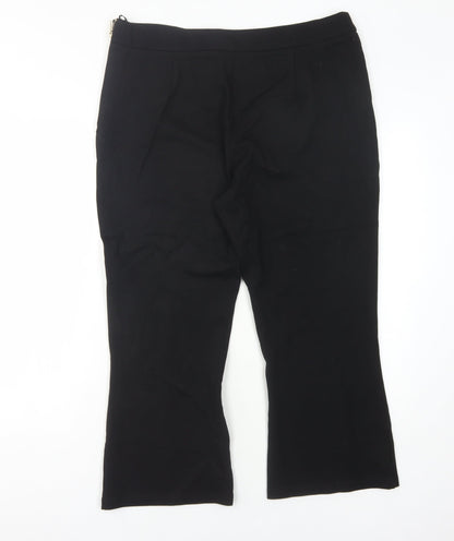 Mint Velvet Women's Black Trousers UK 16