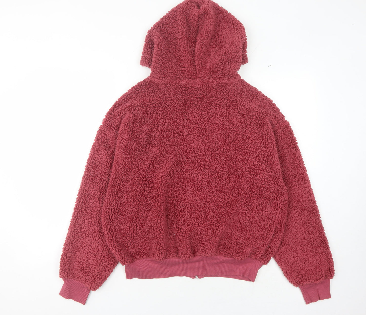 Womens UK Size 10 Topshop Red Basic Jacket