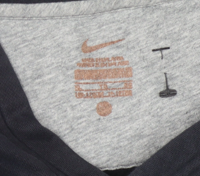 Nike Boys Black Pullover Hoodie Size L