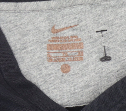 Nike Boys Black Pullover Hoodie Size L