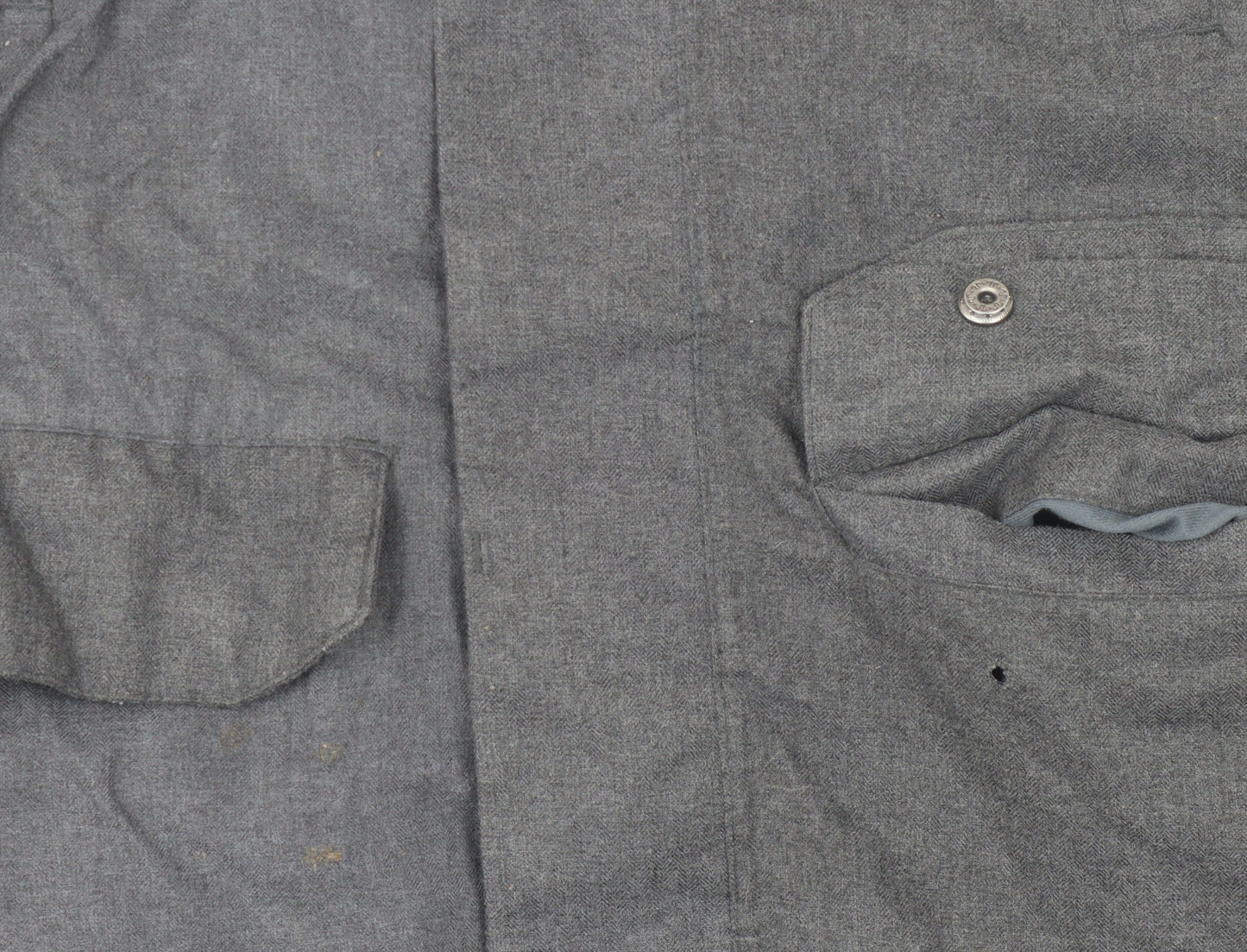 Mens UK Size 2XS Trespass Grey Parka Coat