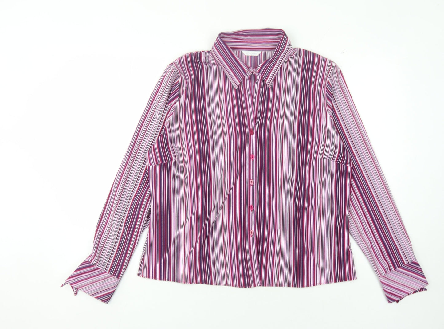 Womens UK Size 18 Berketex Multicoloured Basic Button-Up
